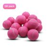 Picture of ZHUOKECE Tennis Balls, 18 Pack Training Tennis Balls Practice Balls with Mesh Bag for Easy Transport, Pet Dog Playing Balls, fit for Beginner Training Ball (Pink)