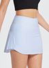 Picture of BALEAF Pleated Tennis Skirt Skorts Skirts for Woman High Waisted Lightweight Athletic Golf Workout with Shorts Pockets Snow Blue Small