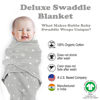 Picture of Bublo Baby Organic Preemie Swaddle Sack, 3-Pack Premature Babies Swaddle Sleep Sack, Premature Infant Sleeping Sack, Easy Adjustable Baby Swaddle Blanket Wrap for Boy Girl 4-7 lbs (Galaxy)