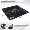 Picture of 4.6Ft x 5.9Ft Drum Mat Drum Carpet Tightly Woven Fabric with Non-Slip Grip Bottom Drum Rug for Bedroom, Studio, Apartment, Soundproof, Roll of 27.6 Square Feet