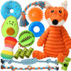 Picture of Zeaxuie 14 Pack Puppy Toys for Teething Small Dogs, Puppy Chew Toys with Cute Squeaky Dog Toys, Ball and More Rope Dog Chew Toys