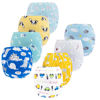 Picture of Potty Training Pants for Boys Girls, Learning Designs Training Underwear Pants (8 Packs, 3-5T, White)