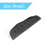 Picture of 2Pcs Car Rear View/Side Mirror Rain Visor Guard, Carbon Fiber Appearance , Waterproof Smoke Guard Auto Eyebrow Cover, Exterior Accessories for Most SUV, Vehicle (Carbon Fibre/Black)