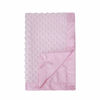 Picture of Pro Goleem Baby Soft Minky Dot Blanket with Silky Satin Backing Baby Gifts for Girls（Pink, 30’’ x 40’’）