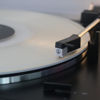 Picture of Turntable Mat Record Platter Slipmat: Acrylic Record Player Platter Vinyl Slip Mats for Turntables Antistatic Tighter & Defined Bass, White