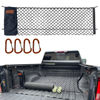Picture of TacoNets GMC Sierra & Chevy Silverado Envelope Style Truck Bed Cargo Net - Fits 2013-2024 - Upgraded 5mm Bungee - Free Storage Bag - Heavy Duty Carabiners - Designed in USA - 18" x 50"