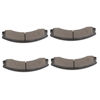 Picture of Ceramic Brake Pad Kit,SCITOO Brake Pad Front Fit for Chevy Express 3500,for Chevy Silverado 2500/3500 HD,for GMC Savana 3500/4500,for GMC Sierra 2500/3500 HD,for Nissan NV1500/NV2500/NV3500,D1565