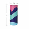 Picture of Car Tissue Holder with Facial Tissue Bulk, Car Tissues Box Round Container - Tissue Tubes for Car, Travel Tissues Perfect for Car Cup Holder - 4PK (blue)
