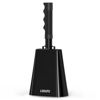 Picture of LEKATO Cowbell Noise Makers with Handle, Cow bell for Sporting Events 10 Inch Cheering Steel Cow Bell for Football Games,Party, Concert, Graduation, School, Farm Ranch(Black)
