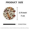 Picture of 2 Pcs Car Cup Coasters, Baseball Sport Universal Non-Slip Rubber Car Coasters for Cup Holders 2.75 inch, Car Interior Accessories for Men