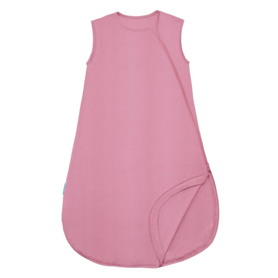 Picture of PurComfy Supersoft Sleep Sack 0.5 TOG, Premium Bamboo Viscose Baby Sleeping Bag, Lightweight Sleepsack 3-6 Months (Berry)