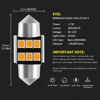 Picture of AUXLIGHT 6614 6641 6612F 6615 F30-WHP TS-14V1CP 29MM 1.14”Festoon LED Interior Light Bulbs Amber Yellow, Super Bright 6SMD Chips for Car SUV Truck Sunvisor Vanity Mirror Lights (Pack of 6)