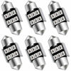 Picture of AUXLIGHT 6614 6641 6612F 6615 F30-WHP TS-14V1CP 29MM 1.14”Festoon LED Interior Light Bulbs Brilliant Red, Super Bright 6SMD Chips for Car SUV Truck Sunvisor Vanity Mirror Lights (Pack of 6)