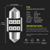 Picture of AUXLIGHT 6614 6641 6612F 6615 F30-WHP TS-14V1CP 29MM 1.14”Festoon LED Interior Light Bulbs Brilliant Red, Super Bright 6SMD Chips for Car SUV Truck Sunvisor Vanity Mirror Lights (Pack of 6)