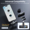 Picture of BOYA BOYALINK 2 A1 (1TX+3RX Adapter) Wireless Lavalier Microphone for iPhone Camera Android, Clip on Mic, 48 KHz 24 Bit, 6mm Mic, 1000ft, Noise Cancelling, Mini Lapel Mic USB-C/Lightning/3.5mm TRS