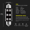 Picture of AUXLIGHT 211-2 212-2 578 569 214-2 41MM 1.61”Festoon Canbus Error Free LED Interior Light Bulbs Brilliant Red, Super Bright 6SMD Chips for Dome Map Door Courtesy License Plate Lights (Pack of 6)