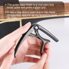 Picture of Guitar Capo, Capo, Capo for acoustic guitar 6 string, Acoustic guitar capo, Capo for electric guitar, Capo for guitar, Kapo, Classical guitar capo, Electric guitar capo, Guitar capos(Black)