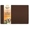 Picture of Neater Pet Brands Neater Mat - Waterproof Silicone Pet Bowls Mat - Protect Floors from Food & Water (32" x 24" Silicone, Brown)
