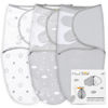 Picture of Mama Cheetah Preemie Swaddle Sack, Organic Swaddle Sleep Sacks for Preemies, Preemie Swaddle Blanket Wrap, Easy Swaddles for Premature Baby Boy Girl 4-7 lbs, Newborn Essentials, 3-Pack