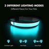 Picture of MASBRILL Light Up Dog Collars - LED Dog Collar Rechargeable Lighted Dog Collars for Night Resistant-Water Glow Dog Collar