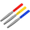 Picture of Tarpop 3 Pieces Tapered Guitar Nut Files Nut Slotting Files Set Double Edge Fret File Electric Guitar Fret Tools Fret Crowning Files for Bass (Guitar)