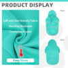 Picture of KOOLTAIL Basic Dog Hoodie - Soft and Warm Dog Hoodie Sweater with Leash Hole and Pocket, Dog Winter Coat, Cold Weather Clothes Sweatshirt for Small Medium Large Dogs Puppy Cat Boys Girls Lake Blue L