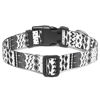 Picture of Mercano Adjustable Dog Collar - Special Design Patterns, Soft Nylon Comfortable Durable Pet Collar for Small Medium Large Dogs (L, Black White B)
