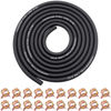 Picture of Tnisesm 3/16 Inch ID Fuel Line Hose 10 Feet + 20Pcs 2/5" ID Hose Clamps for Kawasaki Kohler Briggs & Stratton Small Gas Diesel Powersports Engines and Generators