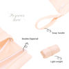 Picture of ALVABABY 3pcs Cloth Diaper Wet Dry Bags Waterproof Reusable with Two Zippered Pockets Travel Beach Pool Daycare Soiled Baby Items Yoga Gym Bag for Swimsuits or Wet Clothes 3L-ZM10