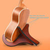 Picture of LALAOKS Wooden Ukulele Stand Violin Mandolin Folding Portable Stand (rosewood)