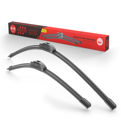 Picture of BERG REGEN 28"+20" Silicone Windshield Wiper Blades Sets Replacement for Toyota Sienna 2022 2021 2020 2019 2018 2017 2016 2015 2014 2013 2012 2011-OEM Quality All Weather Wiper Blades (Pack of 2)