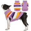Picture of Kuoser Dog Sweater, Pet Cable Knitted Pullover Puppy Warm Clothes, Doggy Turtleneck Classic Knitwear Soft Thickening Doggie Outfit, Cold Weather Thermal Wear for Small Medium Dogs Cats