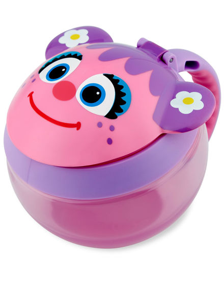 Picture of Skip Hop x Sesame Street Baby Snack Container, Toddler Snack Cup, Abby Cadabby