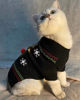 Picture of BOBIBI Cat Sweater Christmas Santa Claus Pet Cat Winter Knitwear Warm Clothes