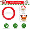 Picture of Christmas Baby Teething Ring Toys - Santa Claus & Reindeer Teethers for Newborns, Infants & Toddlers - Sensory Chew Bracelet for Teething Relief - Perfect Baby’s First Christmas Stocking Stuffers