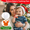 Picture of Christmas Baby Teething Ring Toys - Santa Claus & Reindeer Teethers for Newborns, Infants & Toddlers - Sensory Chew Bracelet for Teething Relief - Perfect Baby’s First Christmas Stocking Stuffers