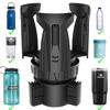 Picture of Automatic Car Cup Holder Expander, Large Water Bottles Holder for Yeti, Hydro Flask, Nalgene, Stanley, Owala 24/32/45/50 oz Travel Tumbler & Mug, Adjustable Car Cup Insert Car Accessories
