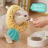 Picture of ANWA Adjustable Cat Cone Collar Soft, Cute Cat Recovery Collar, Cat Cones After Surgery for Kittens