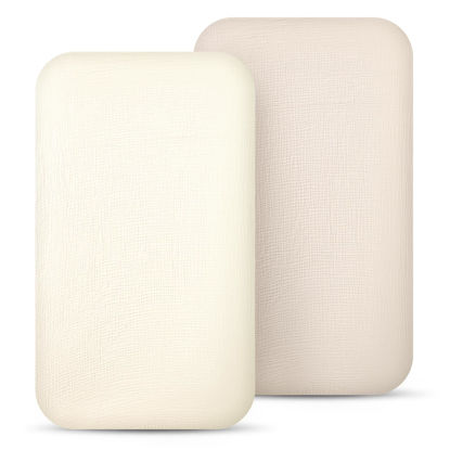Picture of lulumoon Muslin Bassinet Sheets for Baby: Soft Bedside Sleeper Bassinet Fitted Sheets for Boys and Girls