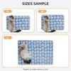 Picture of 1 Pack 3 Blankets Super Soft Fluffy Premium Cute Elephant Pattern Pet Blanket Flannel Throw for Dog Puppy Cat Blue/Pink/Yellow Medium(30x20 inch)