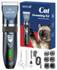 Picture of oneisall Cat Clippers for Matted Hair, Quiet Cat Shaver for Long Hair, Cordless Cat Hair Trimmer for Grooming, 2 Speed Pet Shaver Cat Grooming Kit for Cats Small Dogs Animals (Blue)