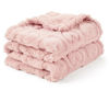 Picture of CREVENT 30"X40" Cozy Soft Warm Sherpa Baby Blanket for Girls Boys, Newborn Essentials for Infant, Baby Shower Receiving Gift - Pink Heart