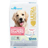 Picture of Paw Inspired Disposable Dog Diapers | Female Dog Diapers Ultra Protection | Diapers for Dogs in Heat, Excitable Urination, or Incontinence (12&144 Count) (X-Large (12 Count))
