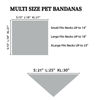 Picture of Gofshy Christmas Dog Bandana XLarge-Red Black Dog Scarf Buffalo Plaid Printing Adjustable Bib Handkerchief Accessories for Large Dogs (XL)