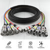Picture of EBXYA 8 Channel XLR Snake Cables 15 ft - XLR Male to Female Snake Cable for Live, Recording, Studios