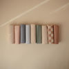 Picture of mushie Waterproof Changing Pad Liners | 100% Organic Cotton | Set of 3 (Blue Combo)