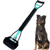 Picture of ienjoyed 32" Tall Pooper Scooper, Large Pooper Scooper for Dogs Heavy Duty, Dog Pooper Scooper with Long Handle & High Strength Durable Spring, Foldable Dog Poop Pick Up (Bottom Seamless)