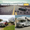 Picture of Tymate RV Tire Pressure Monitoring System, Solar Charge TPMS, 6 Sensors & 5 Alarm Modes, M7-3 2024 Updated Color Display, W/Repeater for Longer Distance Transmission, 0-87 PSI for RV Trailer Camper