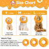 Picture of Hpetppy Cat Cone Collar Soft, Cat Recovery Collar for Wound Healing Cute Cat Donut Adjustable Cat Cones to Stop Licking Comfortable Lightweight Neck Elizabethan Collars for Cats Kittens After Surgery