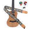 Picture of Eyeshot Ukulele Strap, Adjustable Hawaiian Jacquard Woven Ukulele Shoulder Strap, Suitable for Soprano Concert Tenor Baritone String Instruments